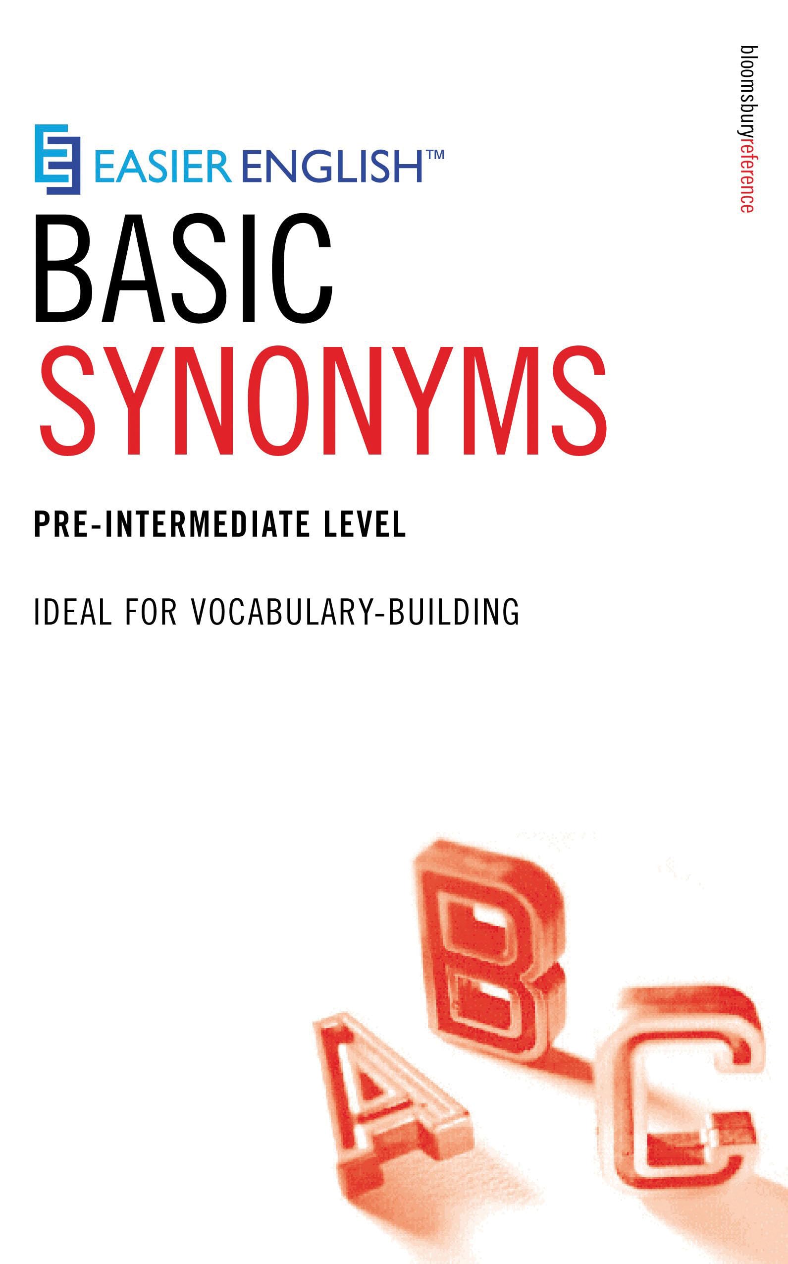 Buy Easier English Basic Synonyms: Ideal for Vocabulary Building Pre-Intermediate level — BookShops.in