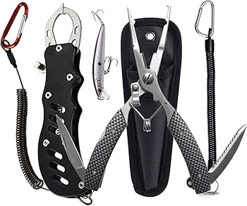 Amazon | D.B.J フィッシュグリップ&フィッシュプライヤー 2点セット