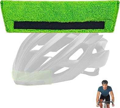 Bike Helmet Sweatband, Helmet Sweat Liner, Cycling Sweat Headband, Cycling Headband Barrier for Mountain Biking, Washable & Reusable Bicycle Helmet Accessories, 1 Pack