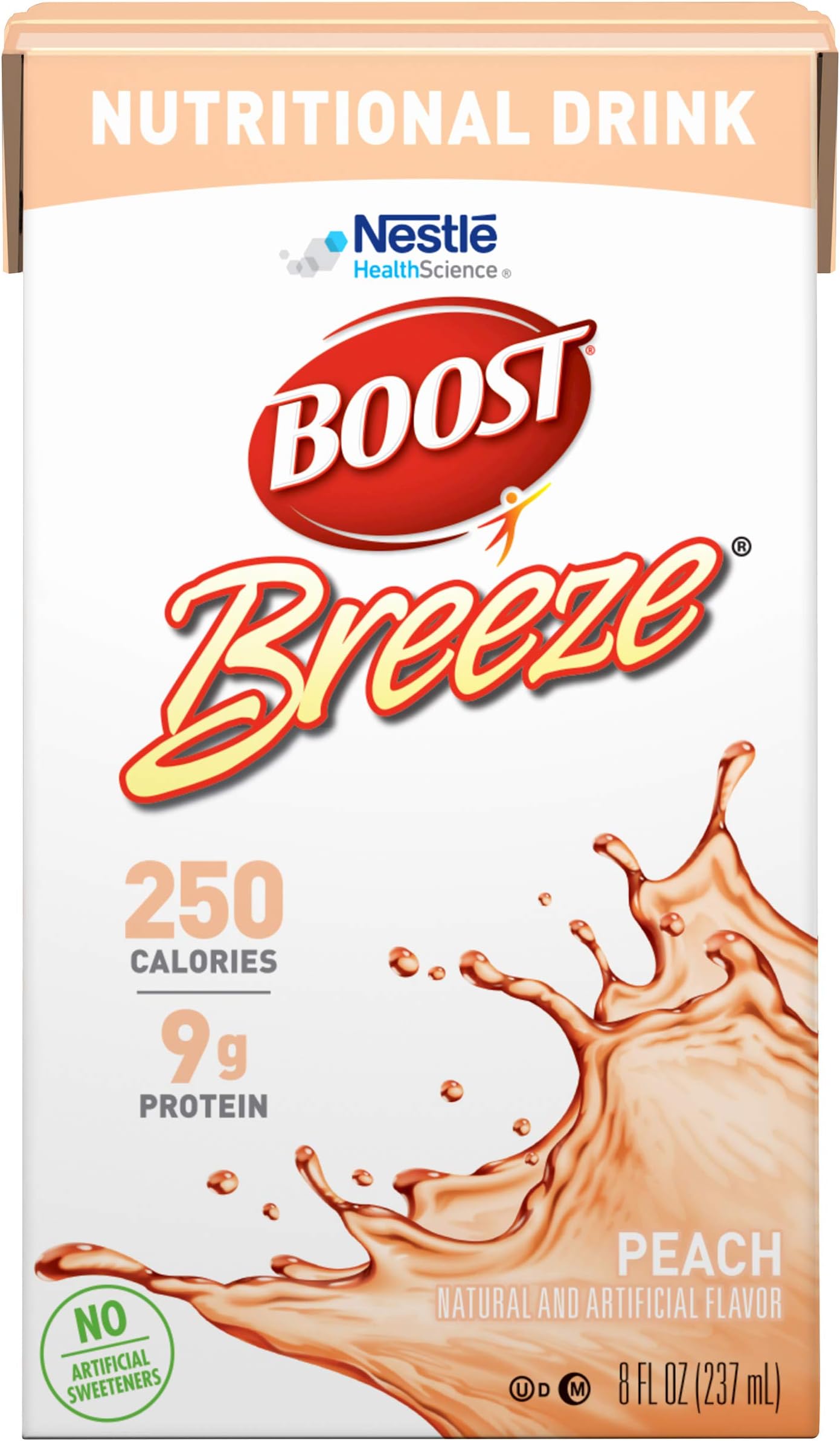 Resource Breeze Peach Brikpaks 27 X 8Oz Case