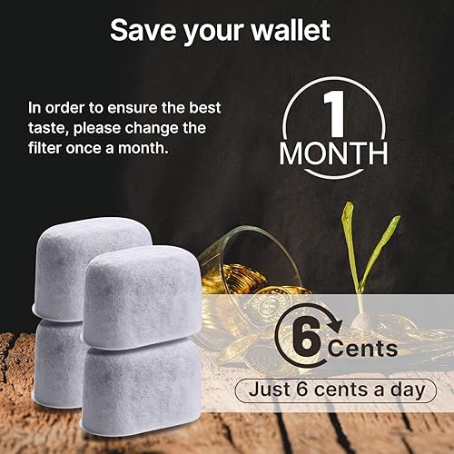 Miniatura 10 de ICEPURE Filtro de agua de repuesto para máquina de café Breville BWF100 BWF100NA BES980XL BES920XL BES900XL BES860XL BES870XL Barista Espresso,