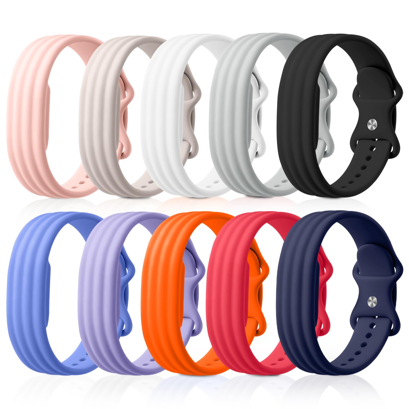 Bracelets en silicone compatibles avec Google Fitbit Air
