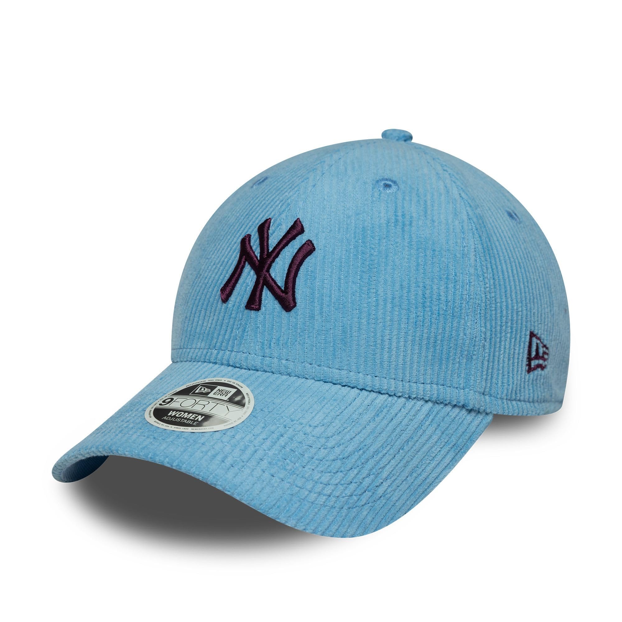 New Era Women's New York Yankees#38342 New York Yankees 9Forty Cord Cap Blue