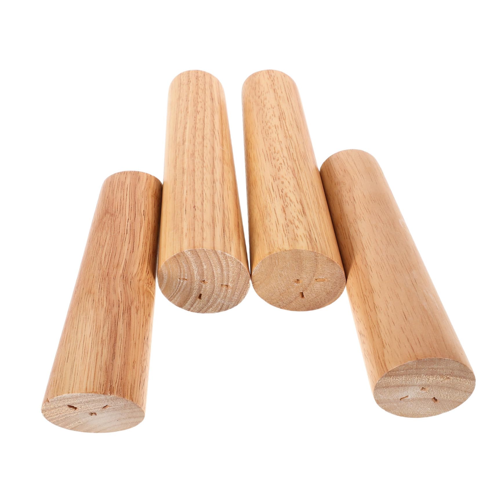 Patas de repuesto para sofá que eliminan el balanceo de muebles con madera maciza de roble