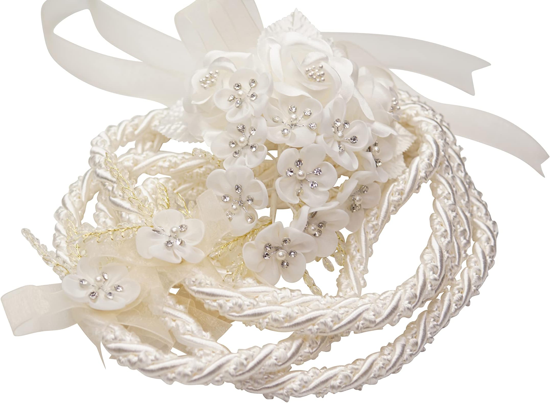 Usnyabni Lassos Boutique Ivory Wedding Lasso Rope Traditional Lazo Cord