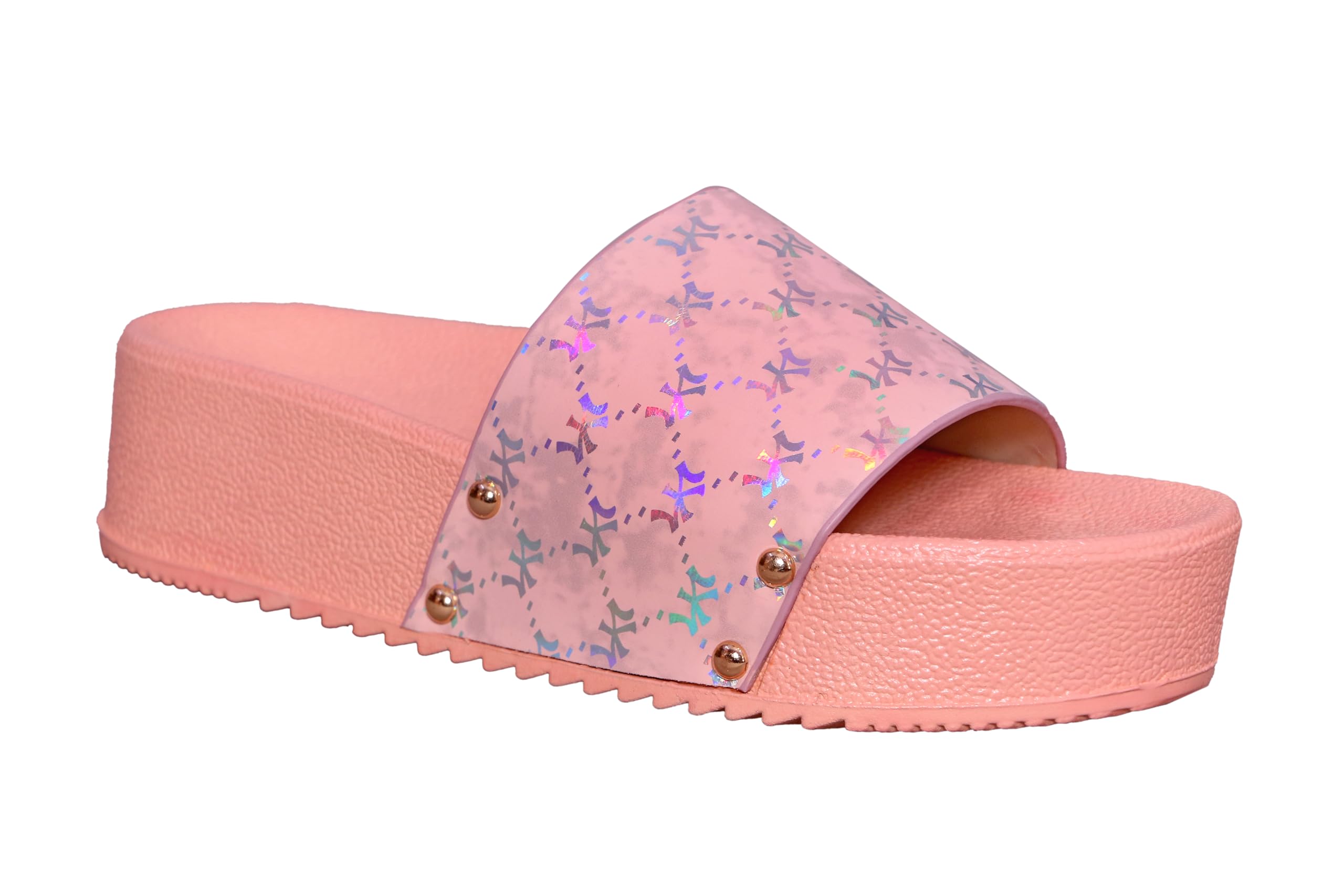 Maluma Womens Heel NY Slides | Comfortable | Stylish | Casual | Everyday Use Slides -5 (Pink) (B0CX1XYRQG) Amazon Price History, Amazon Price Tracker