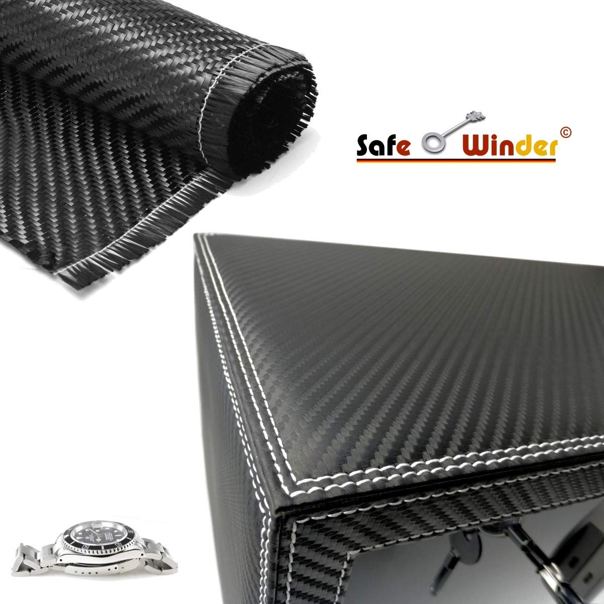 SmoothX 8 CARBON Uhrenbeweger & Safe