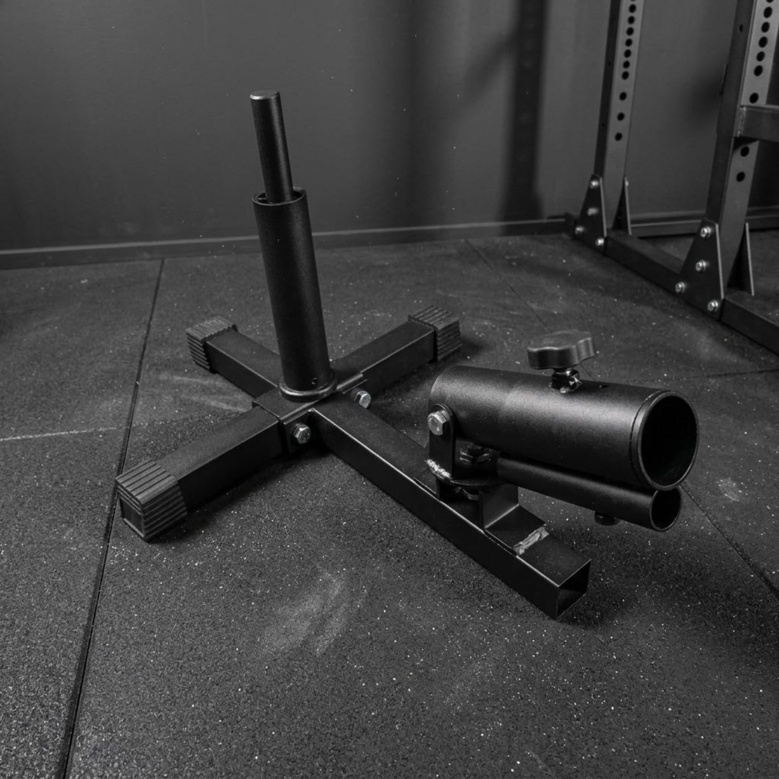 Qianly Palla Barbell Anchor Girevole Allenamento di Potenza Attrezzatura Fitness Acciaio Resistente Attrezzo Sportivo per Palestra, Casa