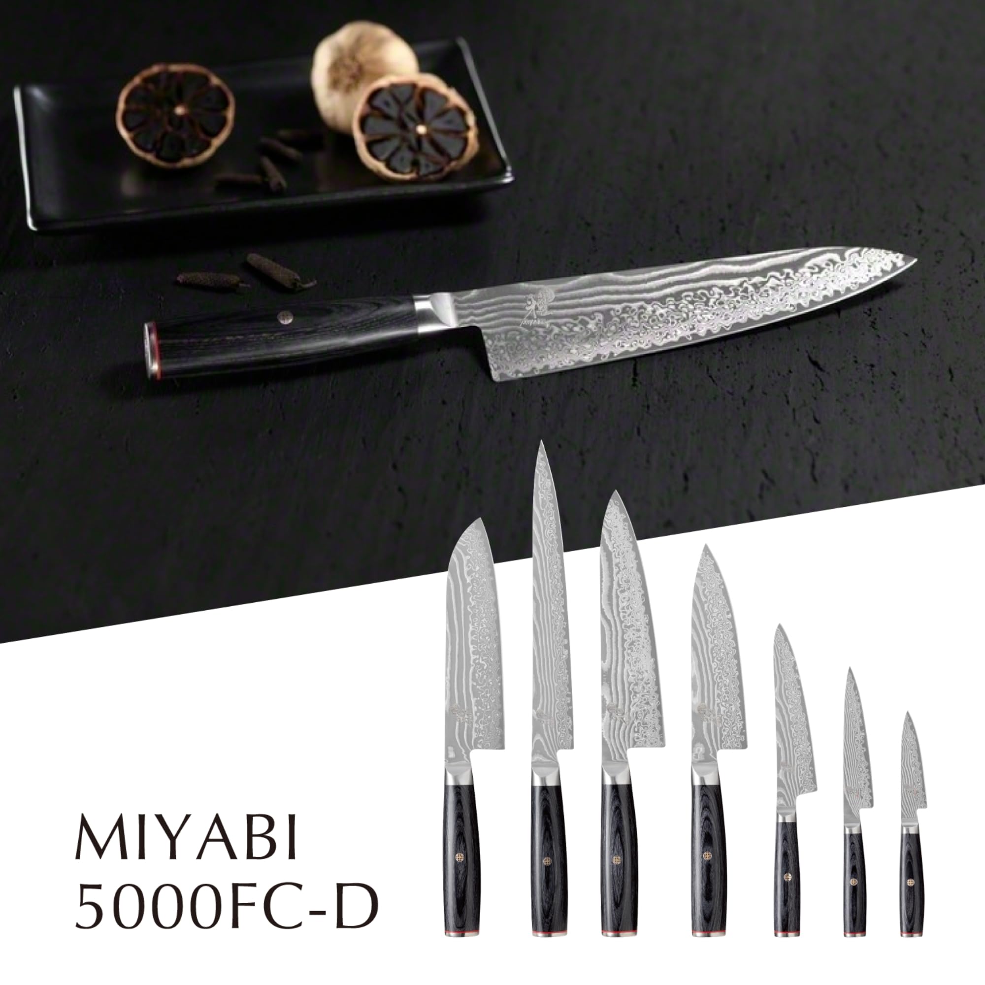 Amazon｜MIYABI 雅 5000FCD 小刀 （ペティナイフ） 140mm 日本製