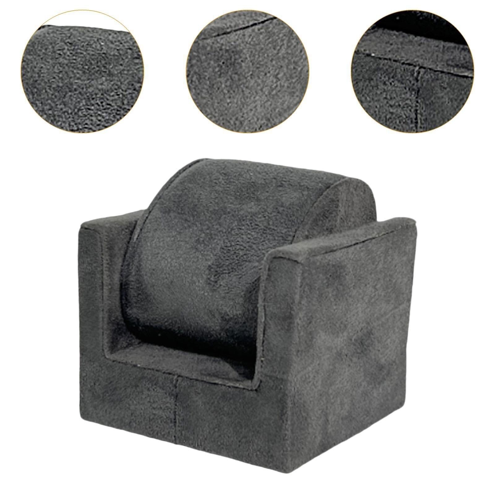 Espositore Gioielli Espositore per Orologi Supporto per Braccialetti in Velluto per per Gioielli da Banco Negozio Vetrina(G)