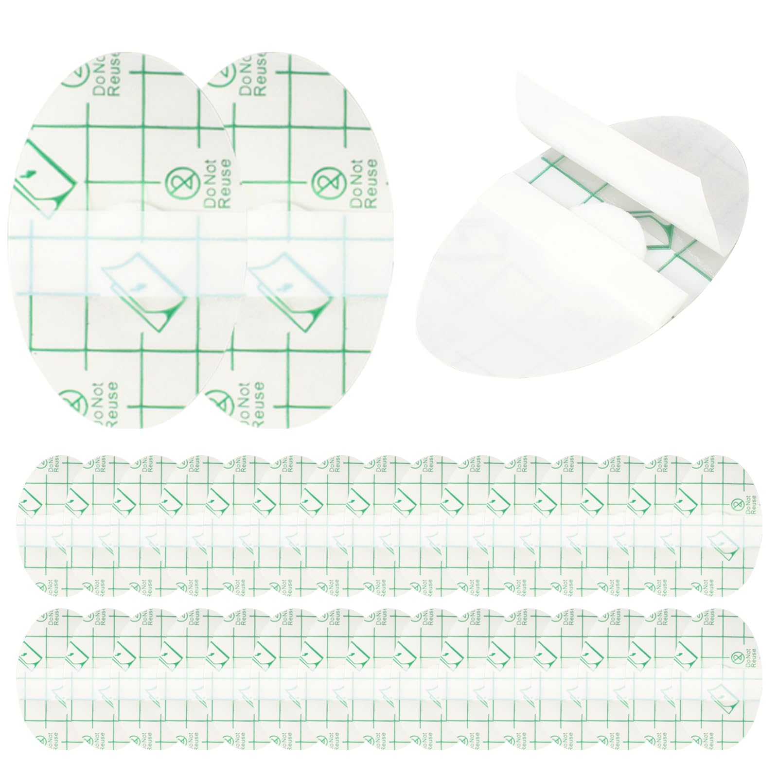 60pcs Waterproof Baby Ear Covers for Bath,Disposable Ear Patches,Waterproof Ear Stickers with Ear Plugs,Baby Ear Protection for Bathing Swimming Shower Surfing Snorkeling and Other Water Sports