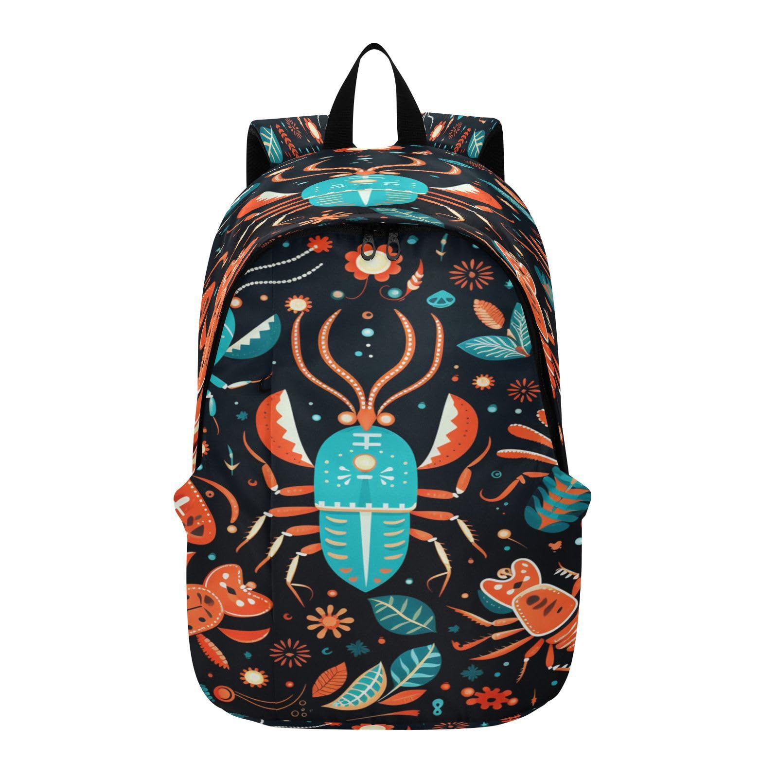 Sac à dos homard noir léger et ergonomique avec compartiment ordinateur - 8