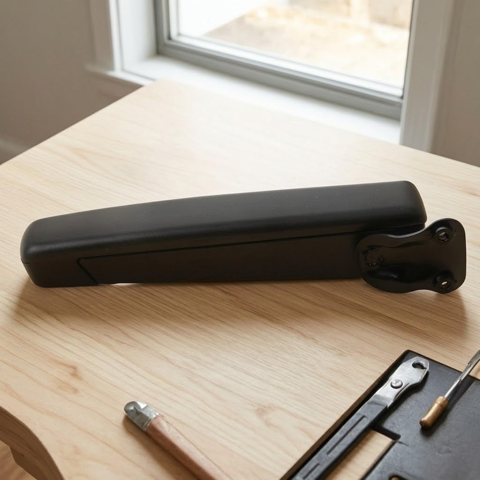 Apoyabrazos Asiento Versátil Cómodo, Apoyabrazos Ajustable para Vehículo, Camiones, vehículos recreativos, Lado Izquierdo
