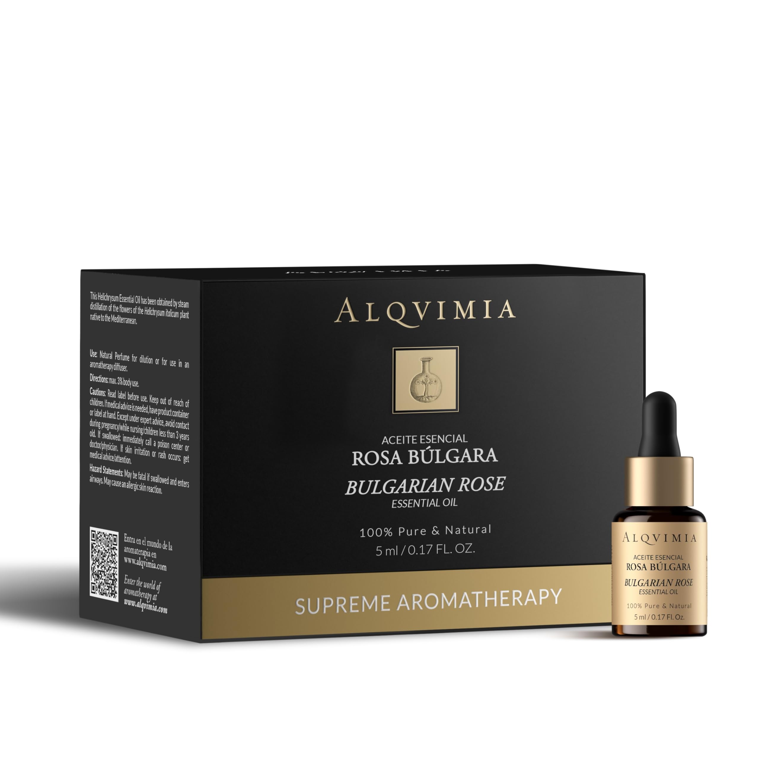 Alqvimia Rosa bulgara olio essenziale 17 ml. 1 pezzo 100 g