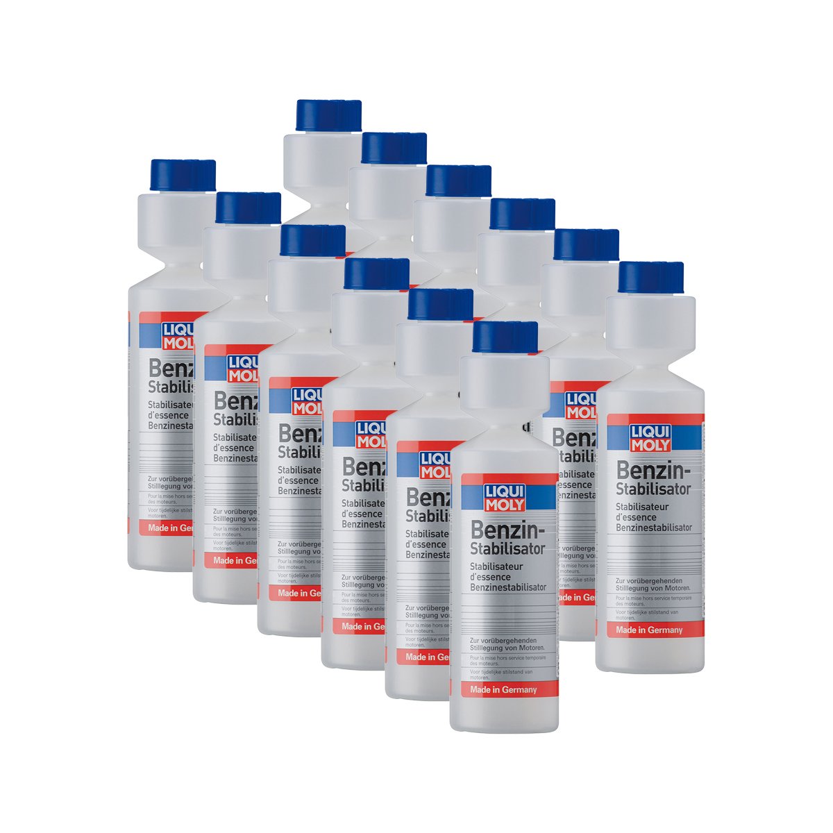 12x LIQUI MOLY 5107 Benzin-Stabilisator Additiv 250ml