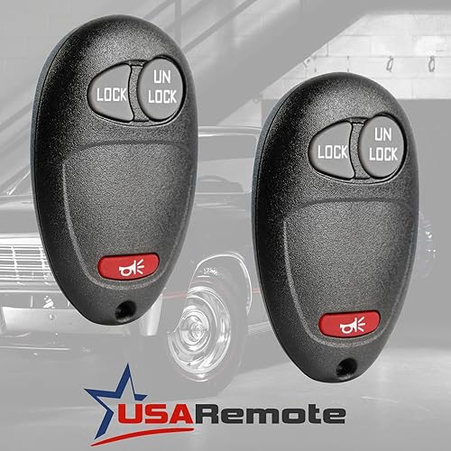 Miniatura 2 de Llavero remoto de entrada sin llave + llave de encendido (se adapta a L2C0007T), juego de 2