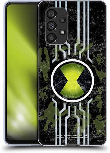 Head Case Designs Officially Licensed Ben 10 Alien Force Omnitrix Graphics Soft Gel Case Compatible with Samsung Galaxy A53 5G (2022)