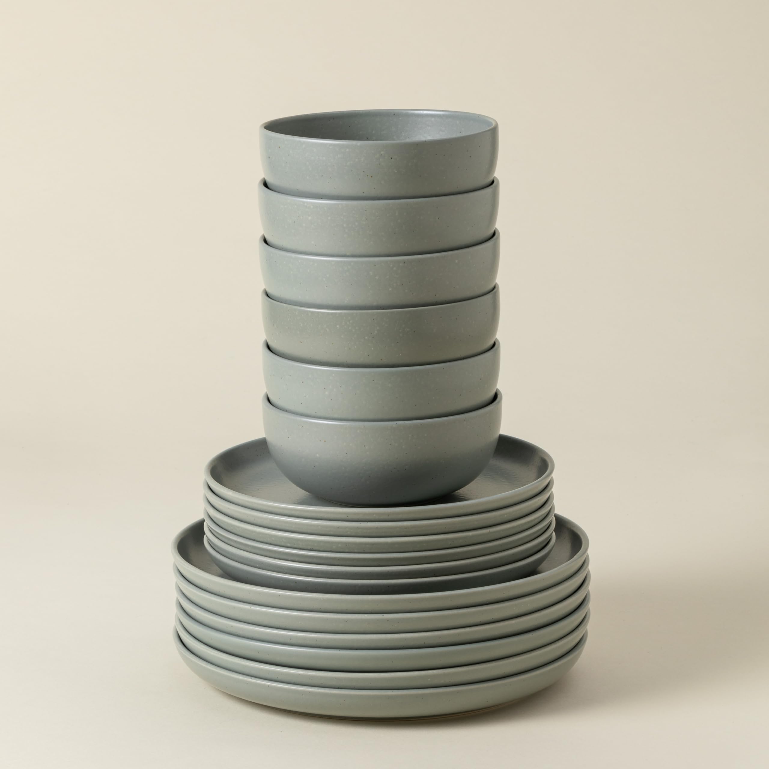 Amazon.com | Casafina Ceramic Stoneware 18-Piece Place Setting