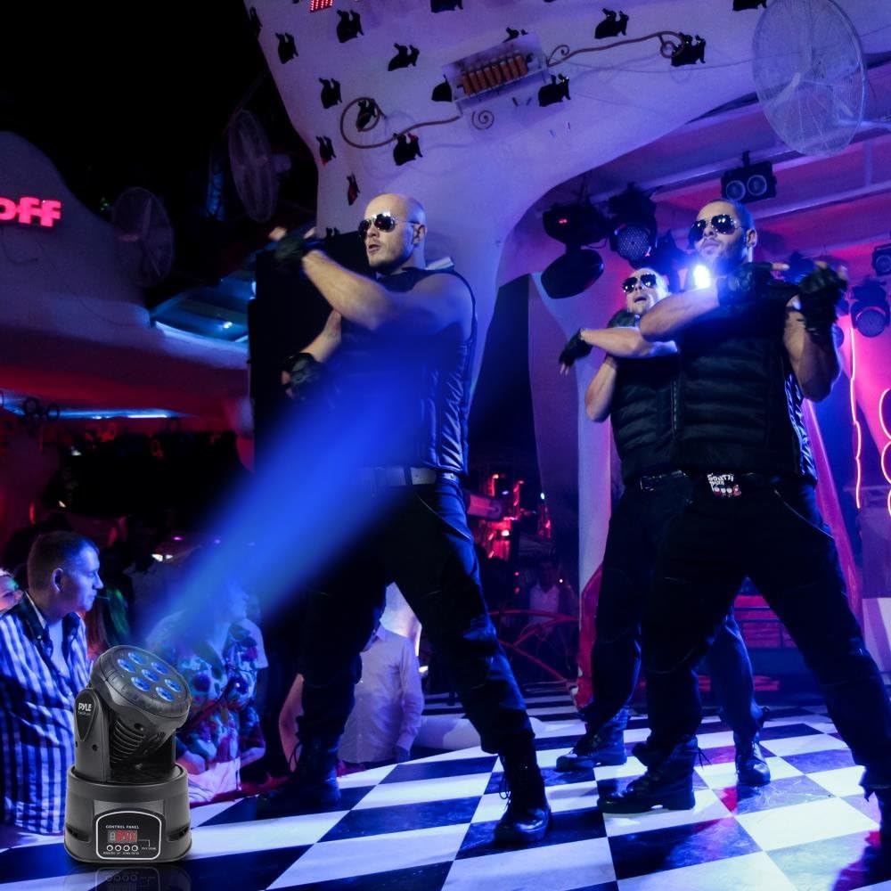 Pyle PDJLT50 in use at a DJ performance