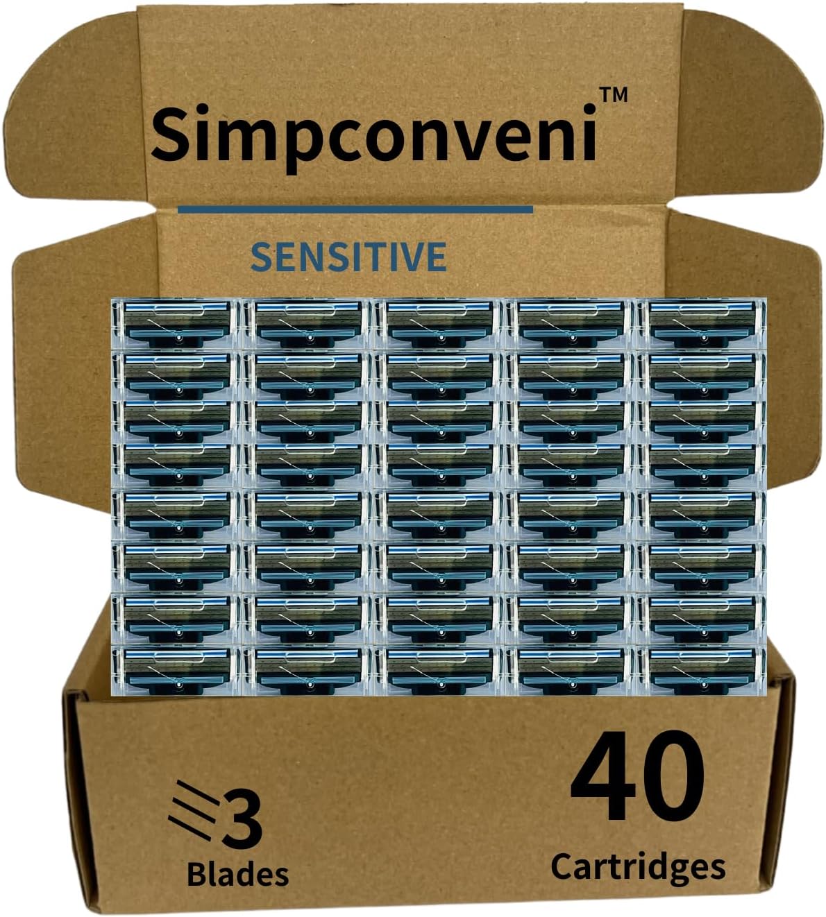 Amazon.com: ALL-DAY SMOOTH: mach 3 razor blades refills for men ...