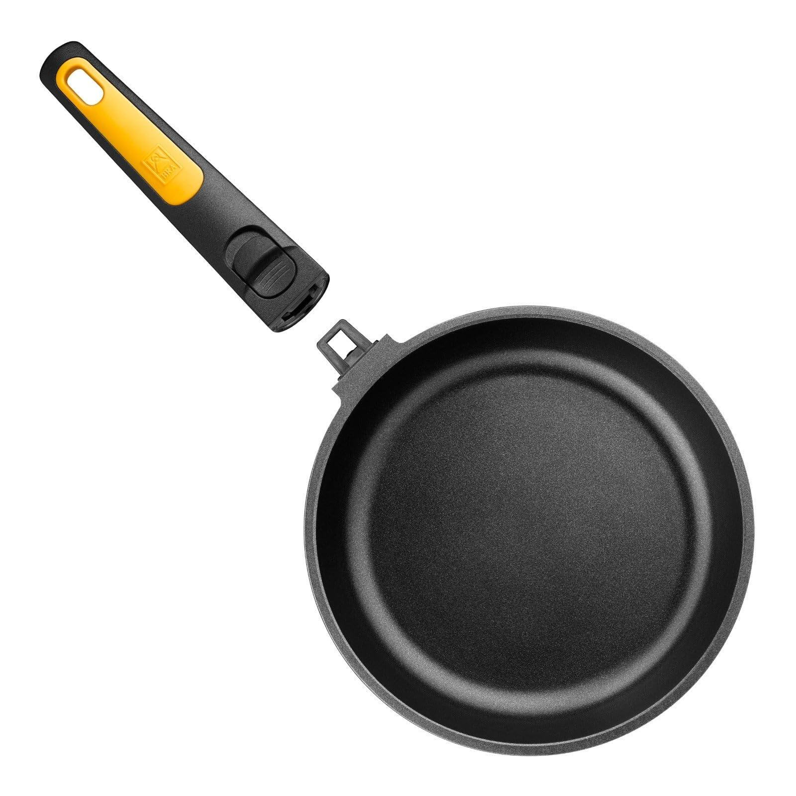 BRA Fast Click Padella 20cm Alluminio Fuso Antiaderente Full Induction
