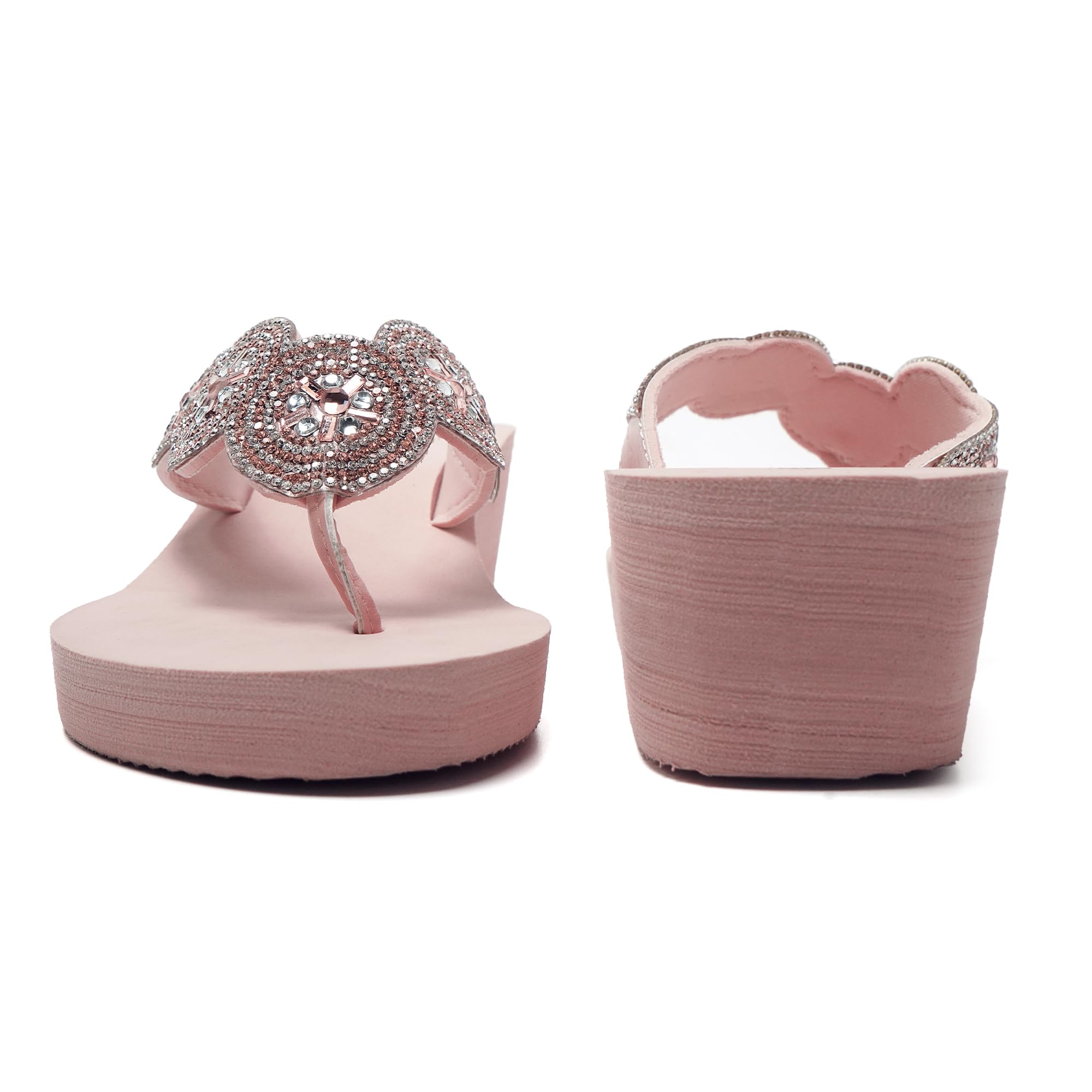 JOMIX Infradito Donna Eleganti Ciabatte Zeppa Casa Mare Piscina