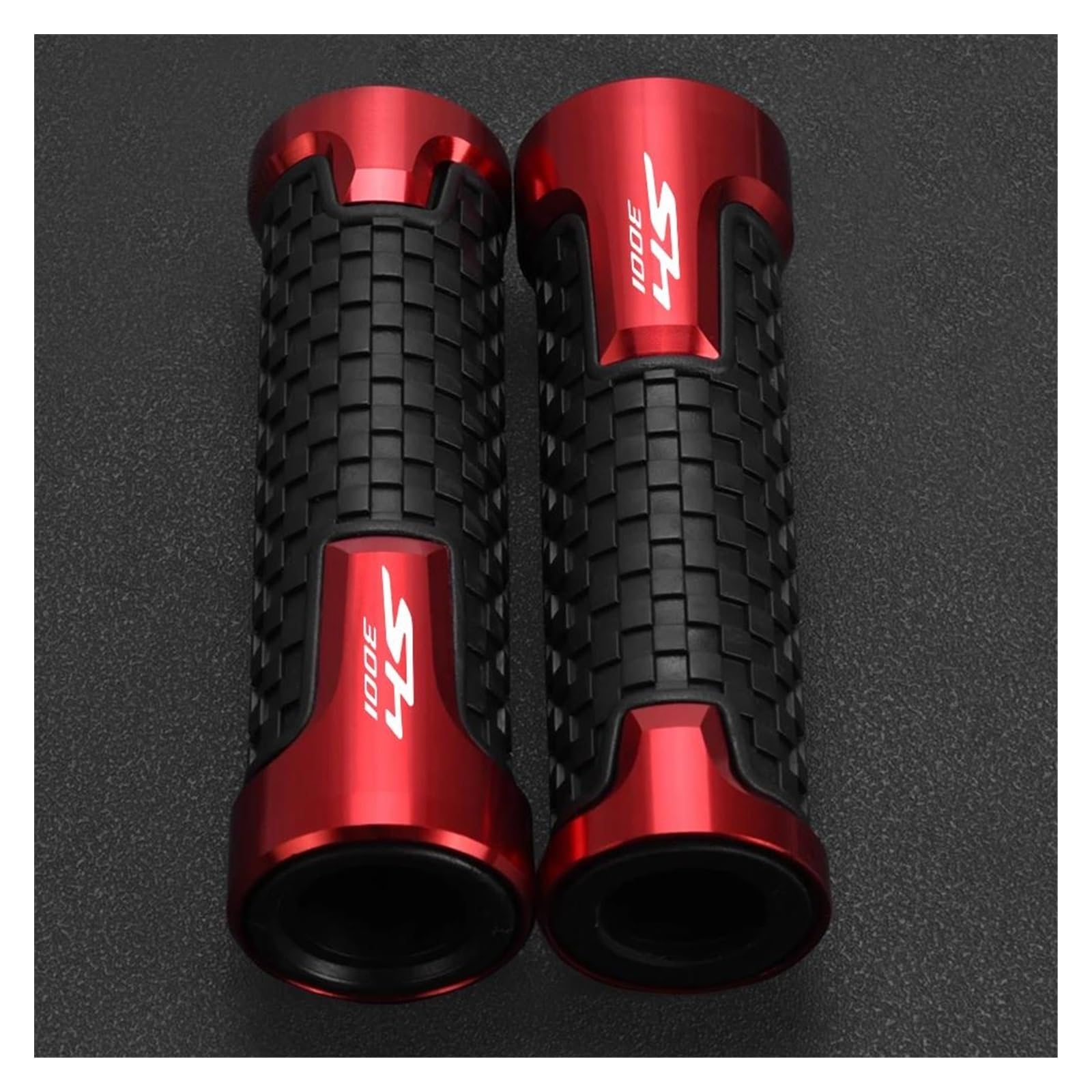 Embouts de guidon 22mm rouge anti-choc pour réparer les poignées usées de SH300i
