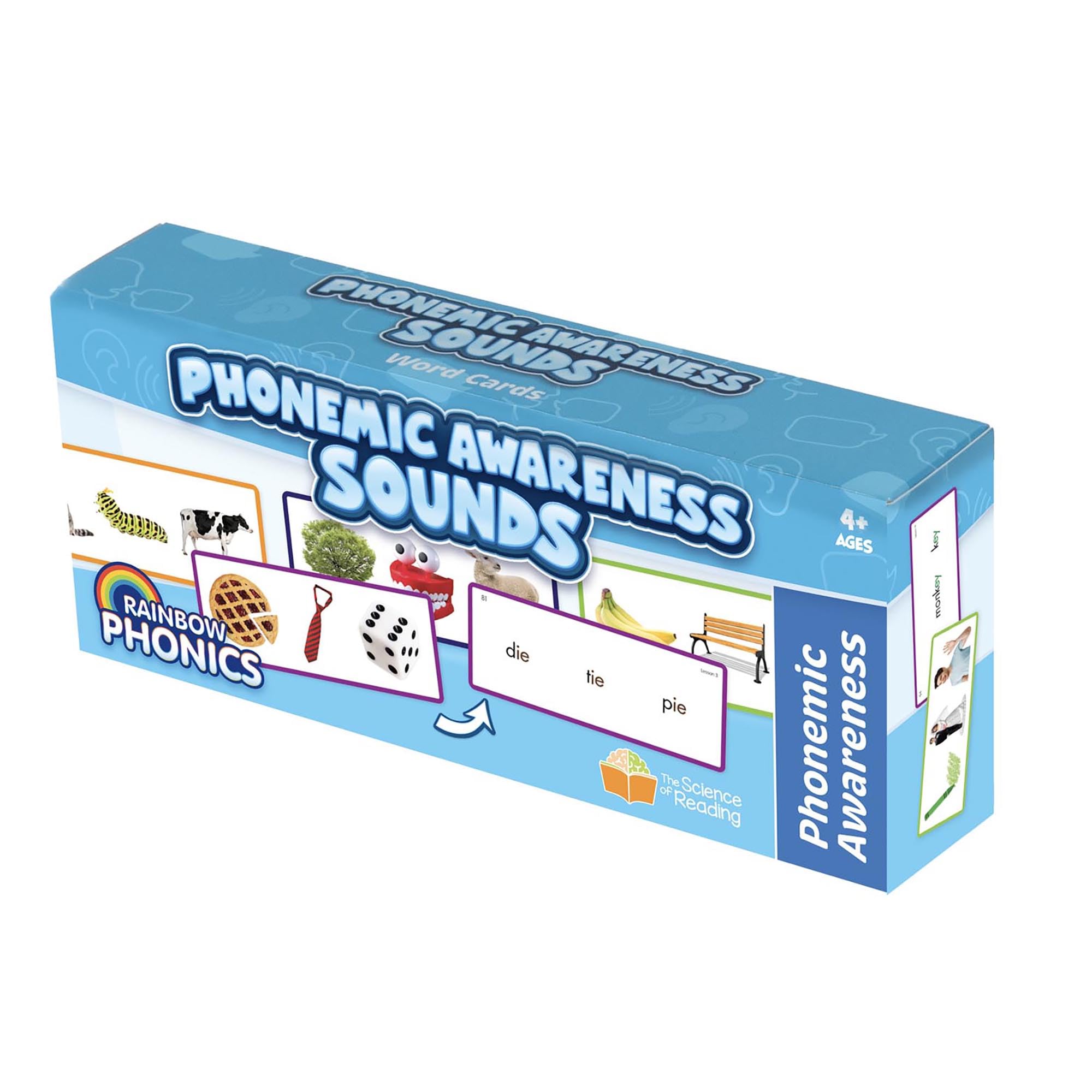 Junior Learning: Rainbow Phonics - Phonemic Awareness Sounds - 101 Word Cards, Flash Cards for Learning Phonemes, Level Based Cards, Kids Ages 4+ - Image 6