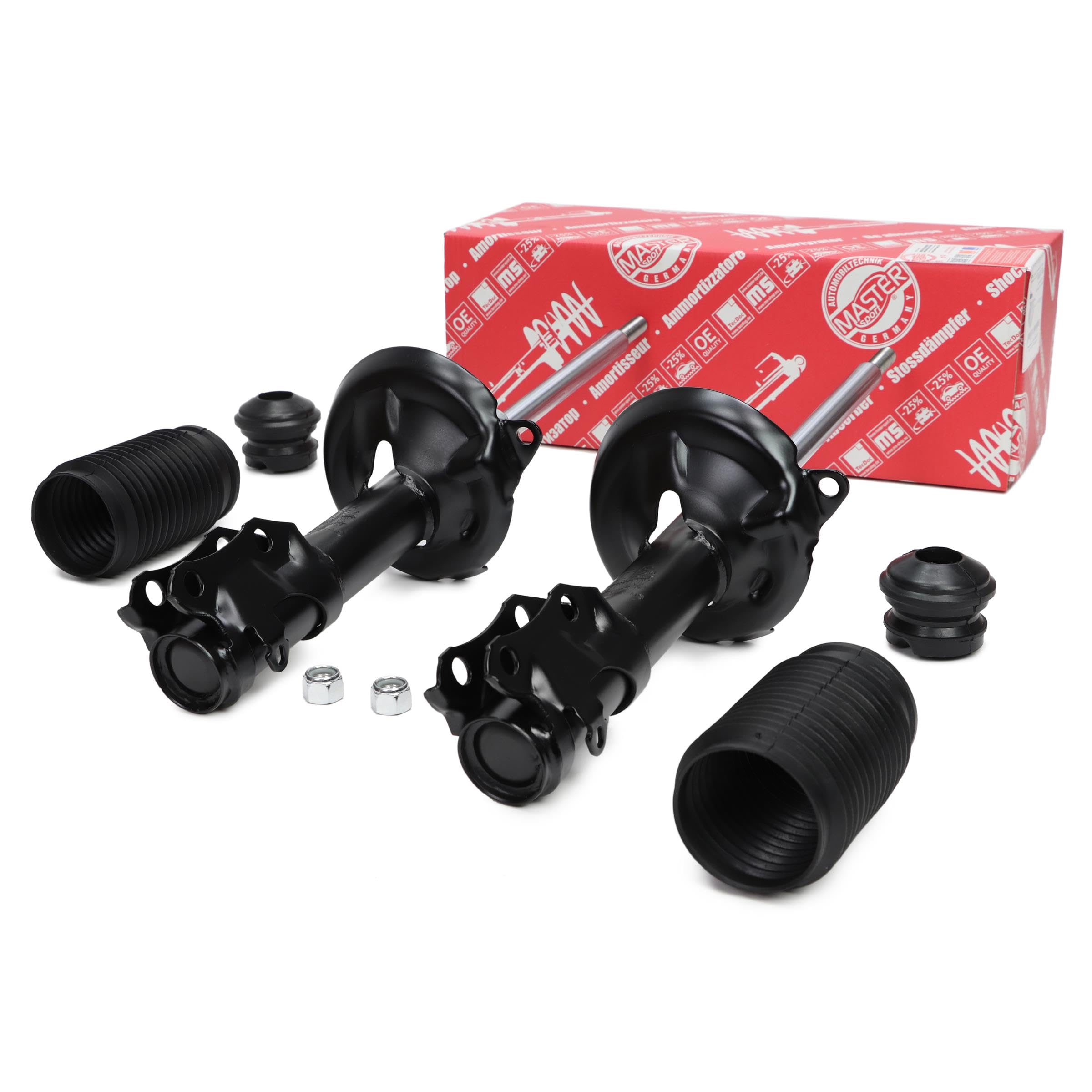 16K004613 3x Amortiguador Delantero Presión de gas Amortiguadores