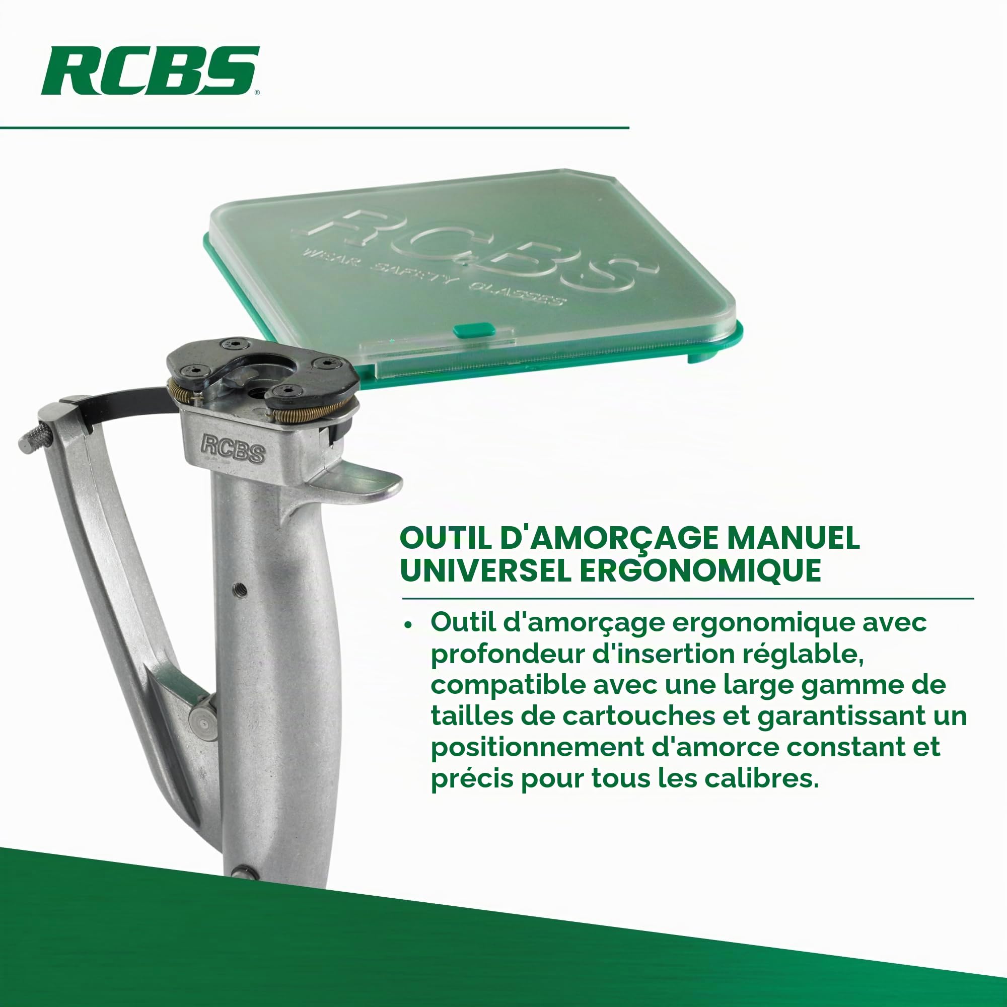 RCBS amorçage Outil à Main Universelle