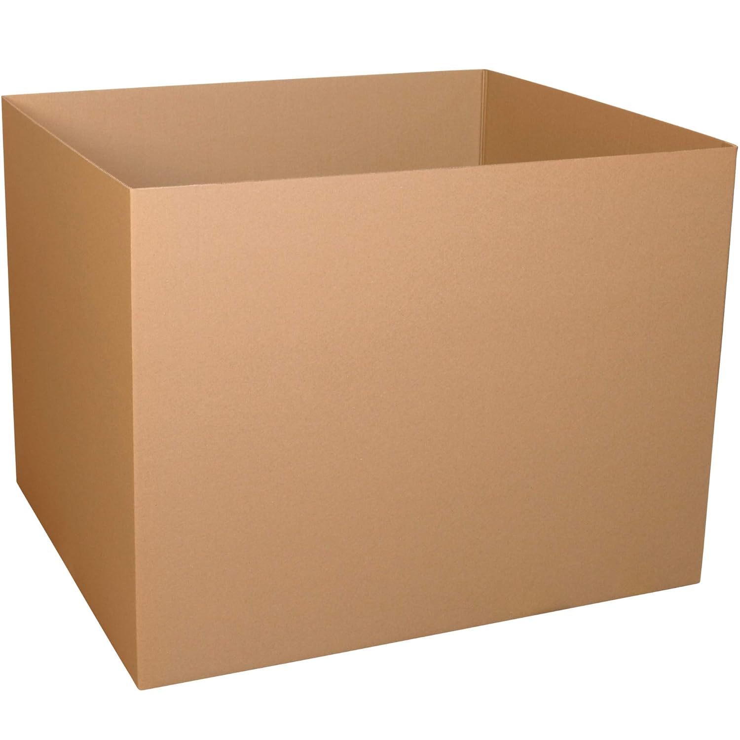 BOX USA 5 Pack of Gaylord Bottom Corrugated Cardboard Boxes