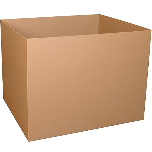 Choice Shipping Supplies Choice Shipping Supplies (CSGL482428) - Parte inferior de cartón corrugado de 48 x 24 x 28 pies, color kraft, paquete de 5,