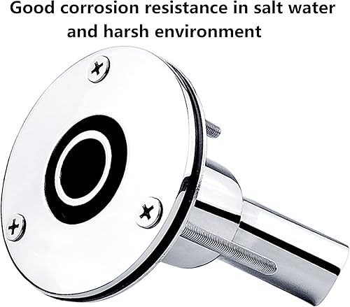 Miniatura 5 de LEQMG Calentador diésel a través del casco, acero inoxidable 316 de grado marino, apto para accesorios de tubo de tubo de 0.945 in0.94 pulgadas