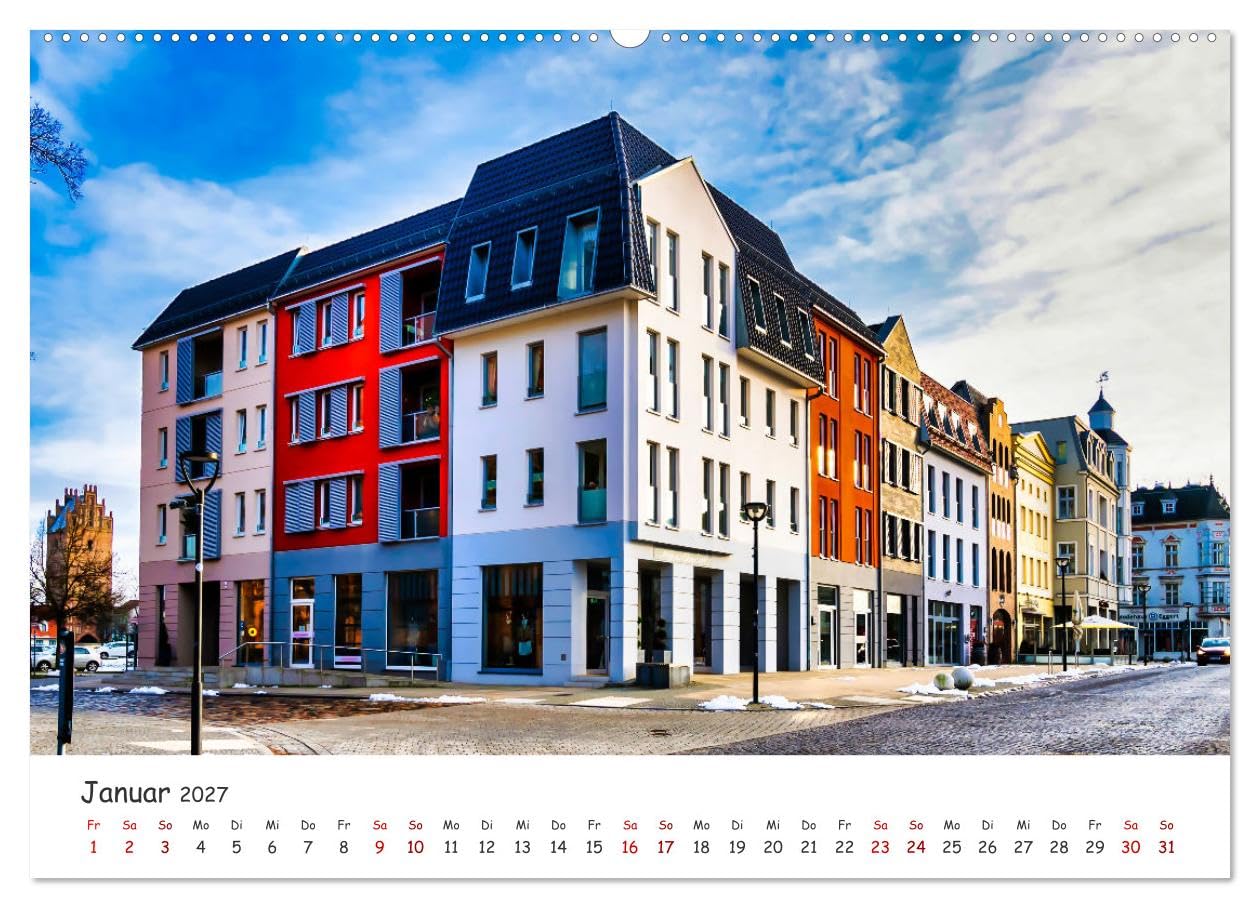 CALVENDO · Anklam und Umgebung (Kalender 2027) | DIN A2 Querformat · Wandkalender · Hansestadt Anklam wird auch als Tor zur Insel Usedom bezeichnet