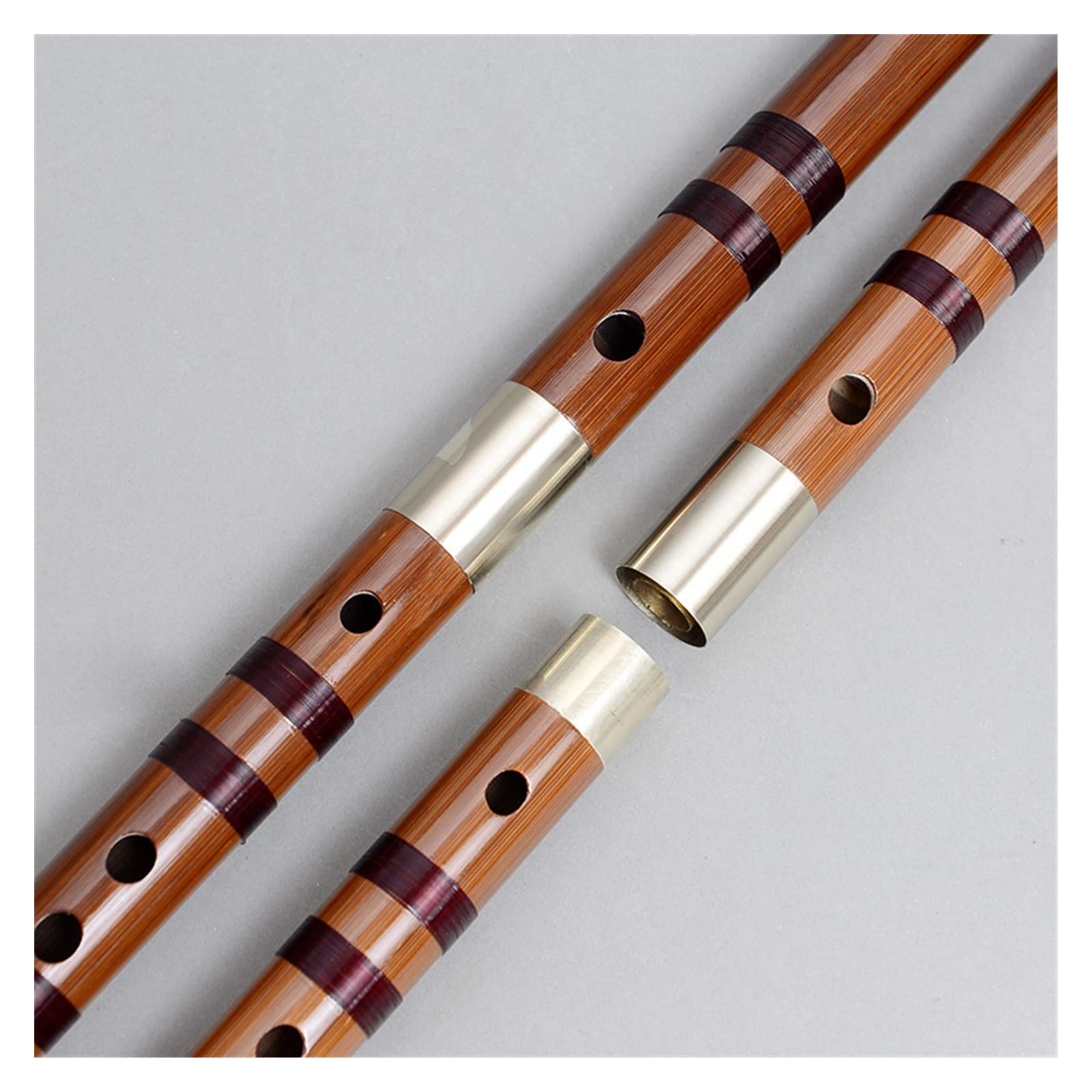 Flauto di bambù Strumenti Musicali A Flauto Traverso per Flauto di bambù Amaro per Principianti (Color : E)