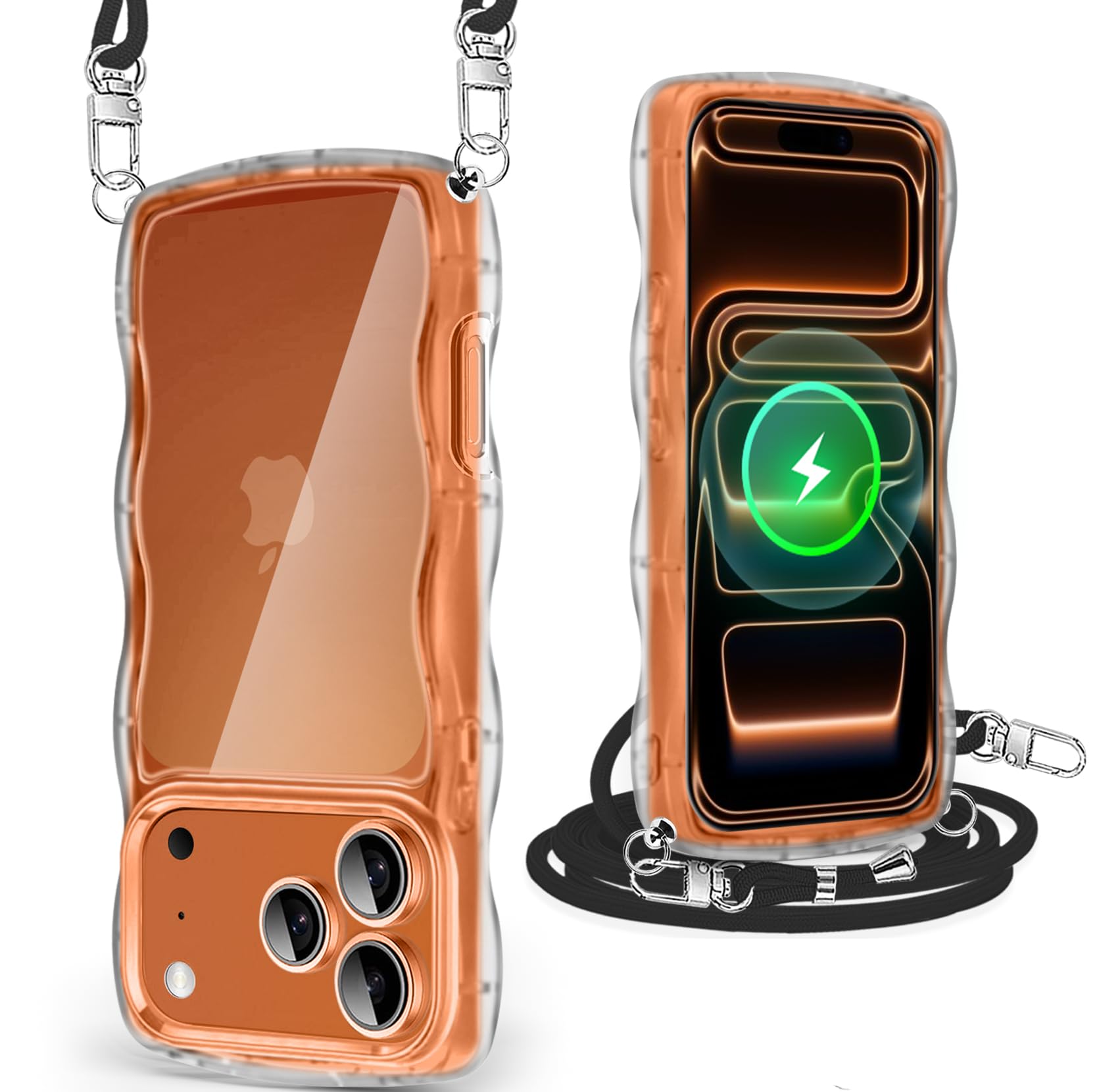 Amazon.co.jp: iPhone 17 Pro Max 用 ケース クリア ショルダー