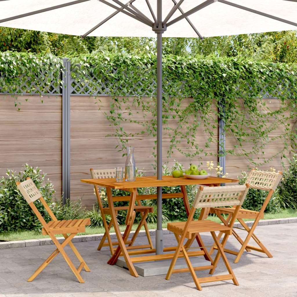 Chaises de jardin pliantes pour sublimer vos repas sur la terrasse
