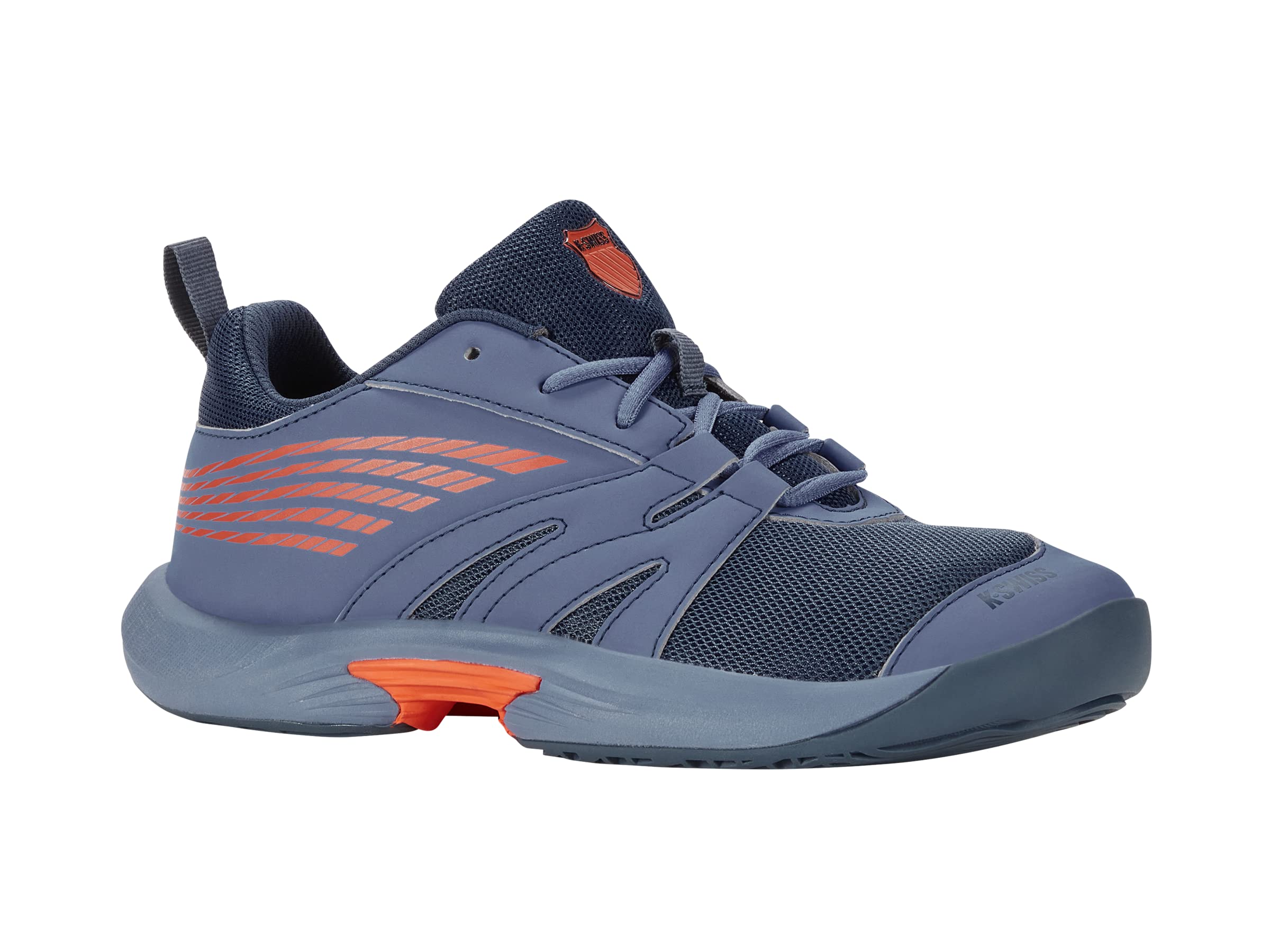 K-Swiss Boys Blue Kids' Speedtrac Tennis Shoes in Size 4, Sports Direct