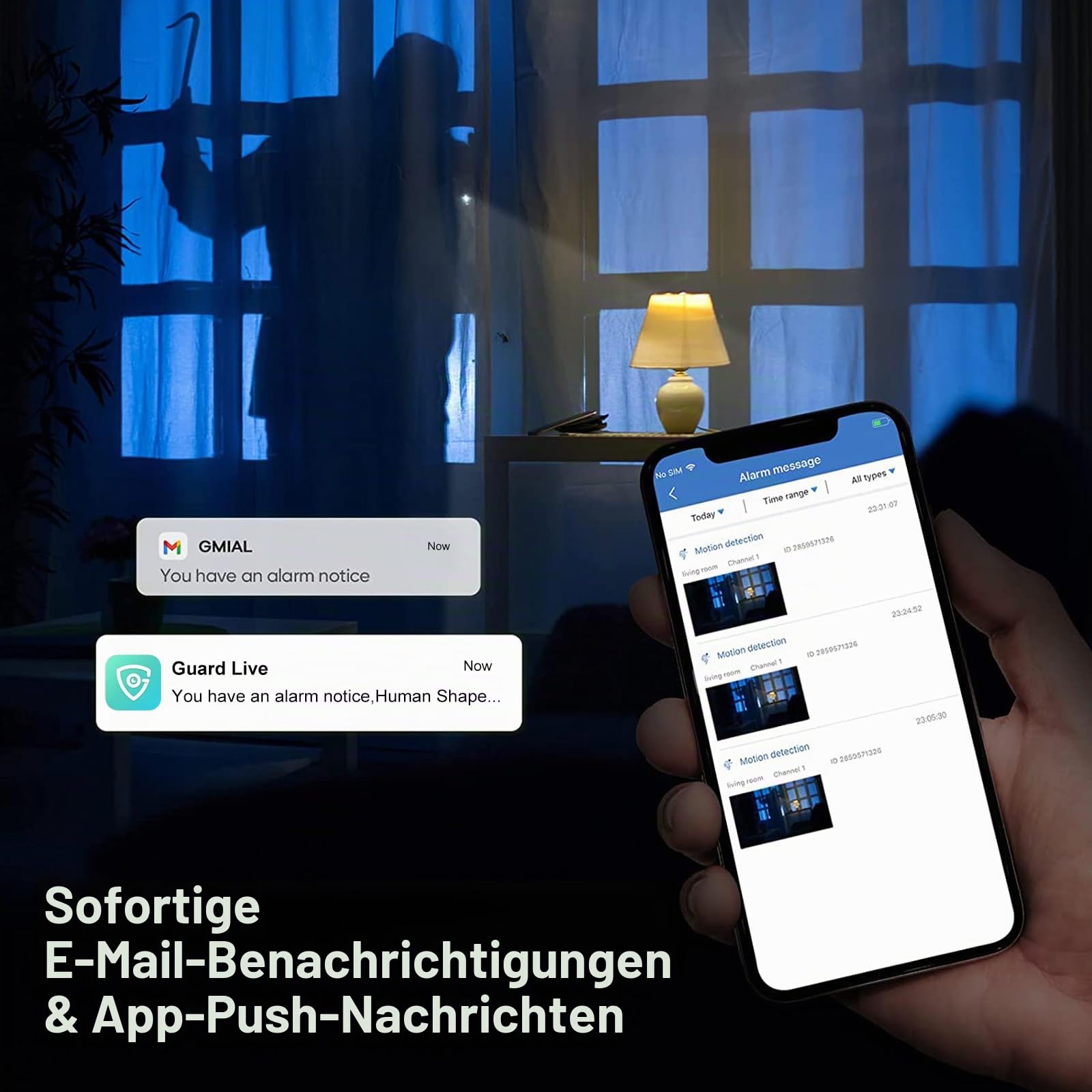 16 Kanal 5MP Lite 5-in-1 H.265 DVR,Video Recorder für CCTV TVI/AHD/CVI/CVBS/IPC Überwachungskamera Bewegungserkennung,Personen- und Fahrzeugerkennung,E-Mail-Benachrichtigung