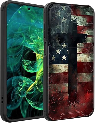 Miniatura 109 de Funda para Galaxy A17 5G con cubierta para cámara deslizante, resistente de doble capa híbrida a prueba de golpes, funda protectora resistente para