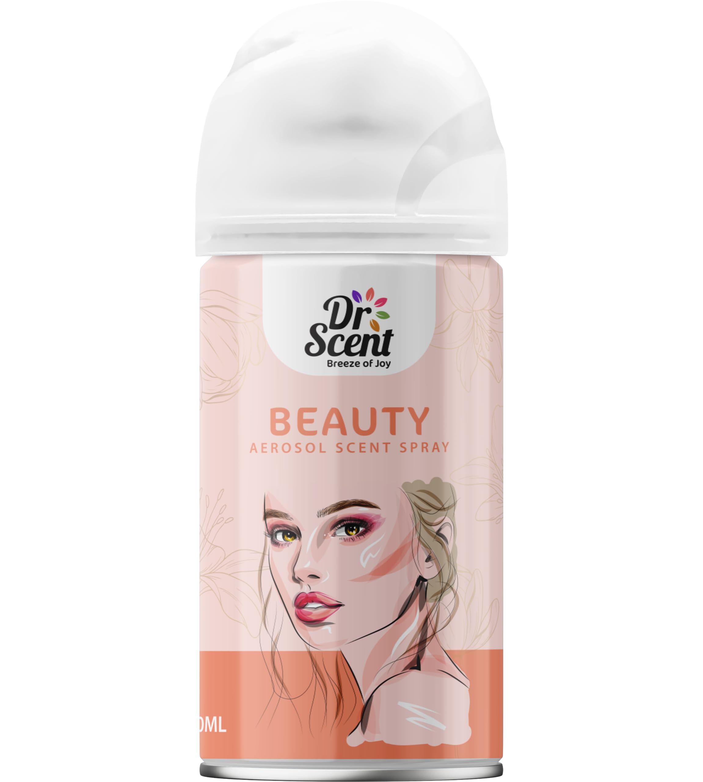 Dr Scent Breeze of Joy Beauty Air Freshener Aerosol Spray - 300ml, Best for Room, Office, Washroom, and Spa