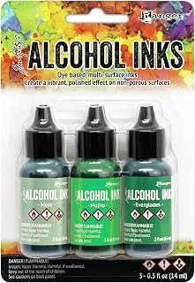 Tim Holtz - Alcohol Ink 3PKG, Mint/Green Spectrum