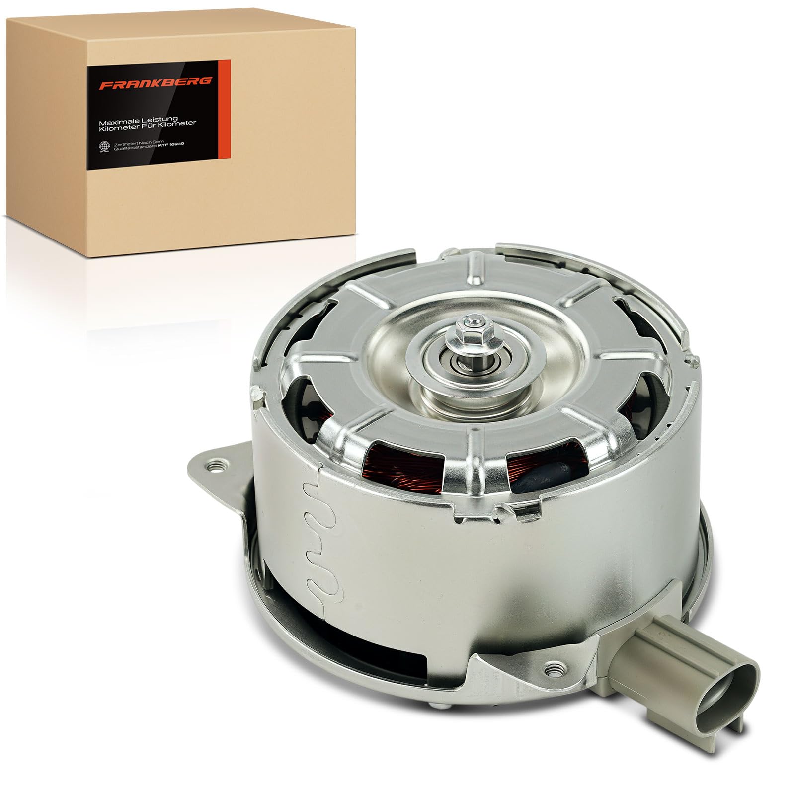 Frankberg Ventilador ventilador del radiador refrigeración del motor | 163630Y040; Compatible con: Yaris Box/Hatchback P13, Yaris/Vios Sedán P15, Yaris P13, Yaris R/IA DL2S, Yaris P15