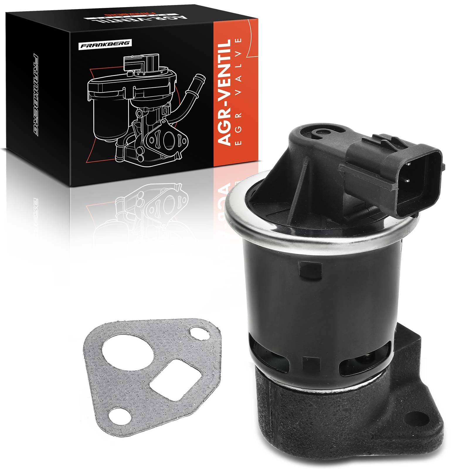 Frankberg Válvula EGR Compatible con Lacetti J200 1.6 Nubira Wagon J200 1.6 Nubira Berlina J200 1.6 Rezzo MPV U100 1.6 Rezzo U100 2.0 Replace# 555284,96253548