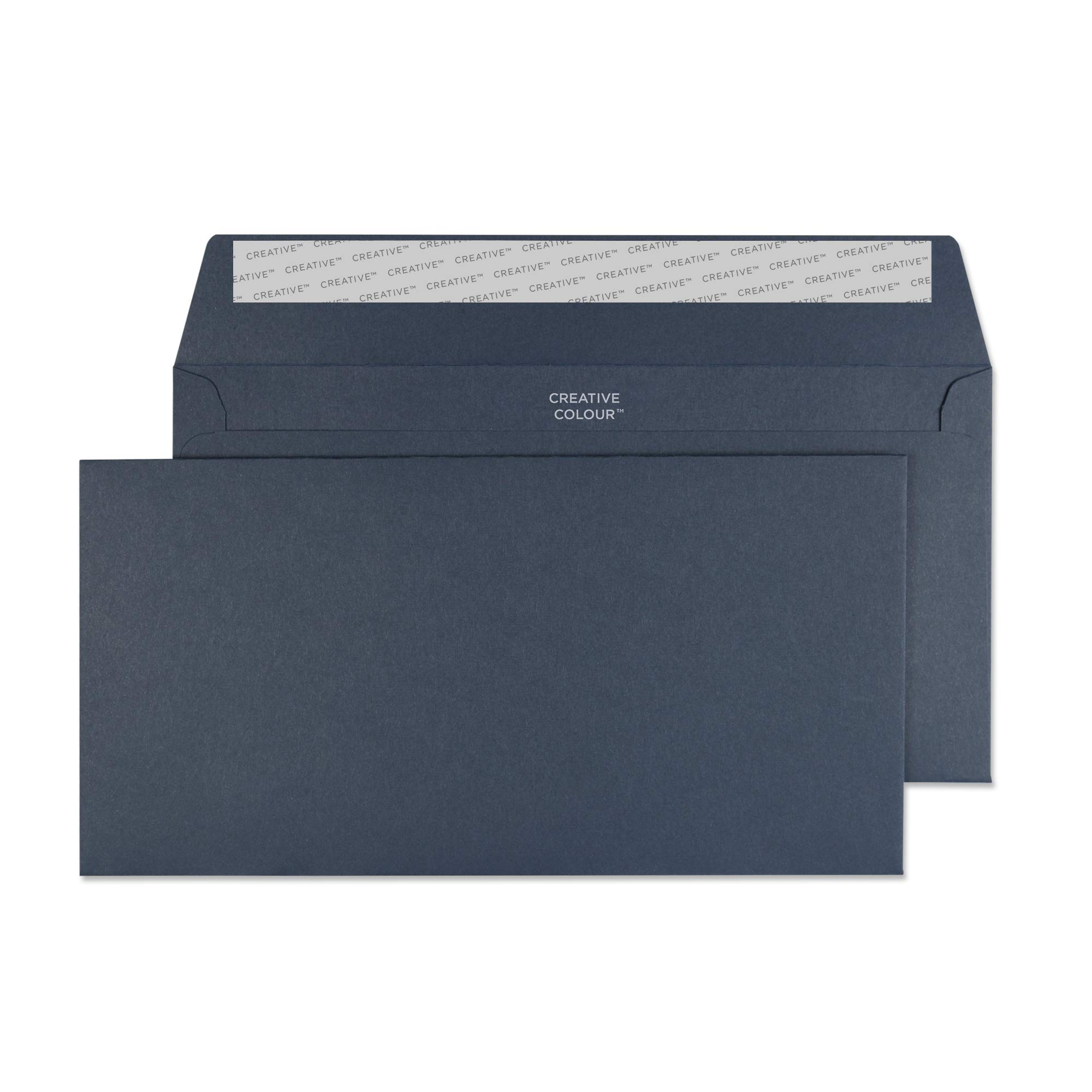 Blake Creative Colour 220 DL+ 114X229MM 120 gsm Peel and Seal Wallet Envelope - Oxford Blue (Pack of 500)