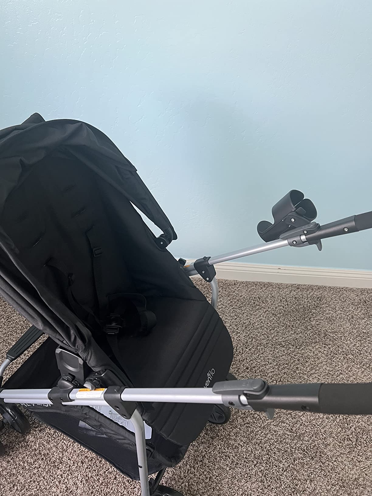 21/mo Finance Evenflo LiteMax 35 Infant Car Seat, Lightweight, Extended Use, Belt LockOff