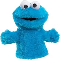 Sesame Street Cookie Monster 9-Inch Hand Puppet - Soft Plush for Toddler Pretend Play, Ages 2+ Dexterity Toy by Just Play