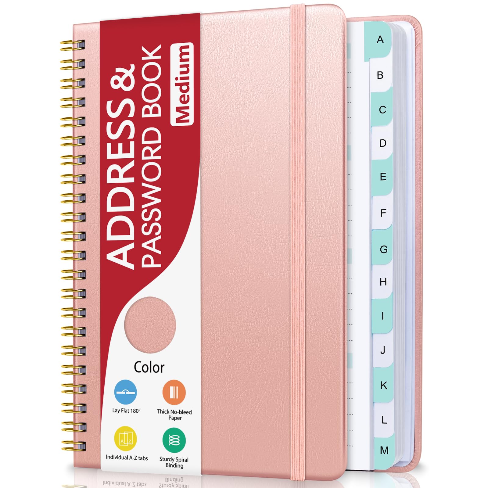 Amazon.com : Address Book with Alphabetical Tabs, Hardcover Phone