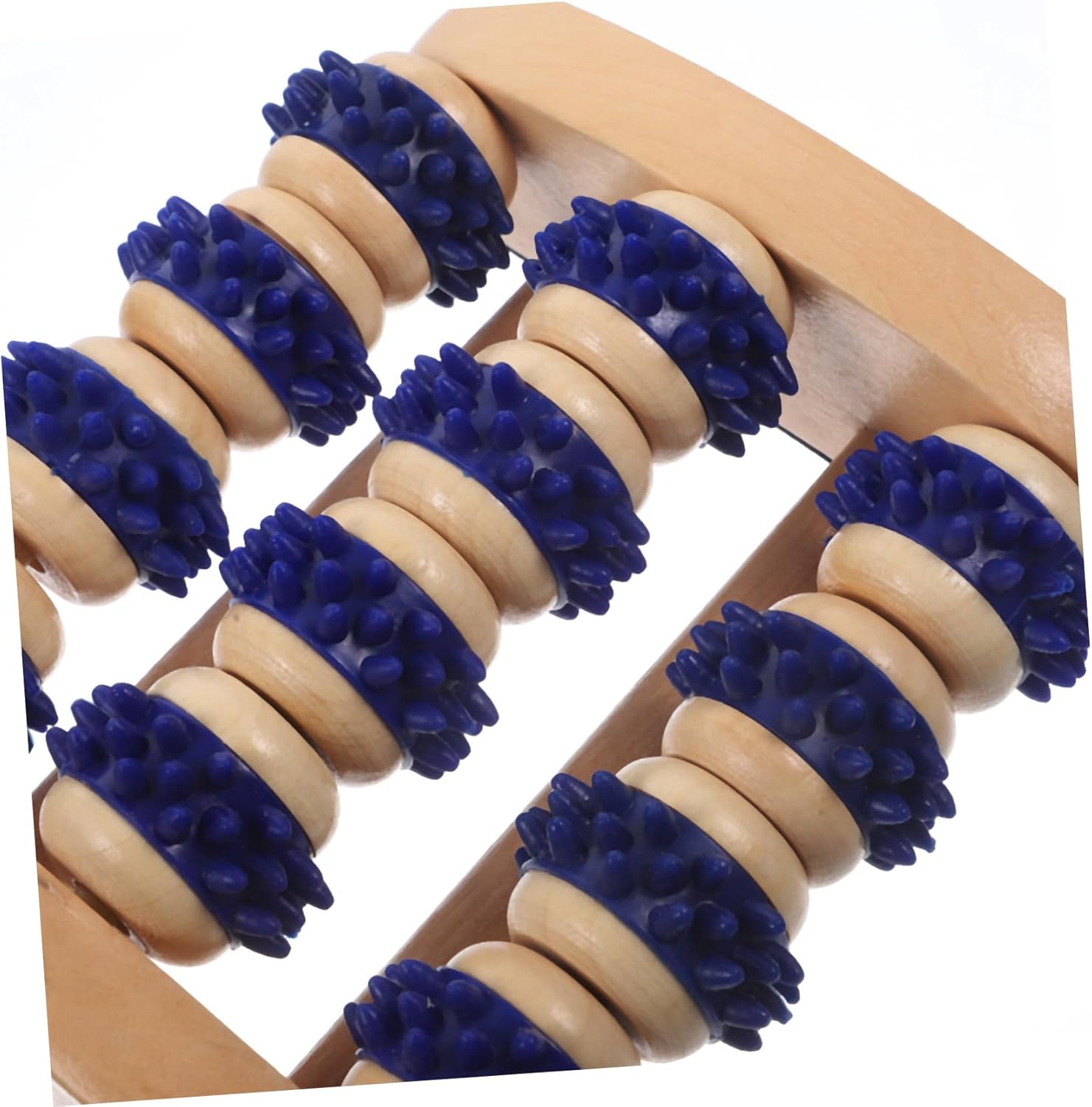 Portable Foot Massager Roller Wooden Manual Acupoint Tool for Foot Muscle Relief and Circulation Improvement Compact Handheld Design - Image 6
