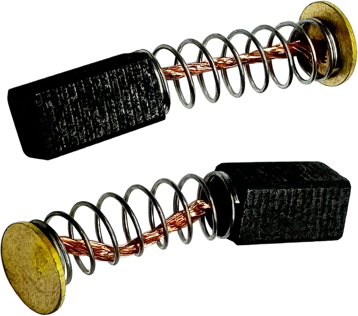 4pcs 13x8x6mm Angle Grinder Carbon Brush Set, Electric Motor Carbon Brushes Replacement Parts